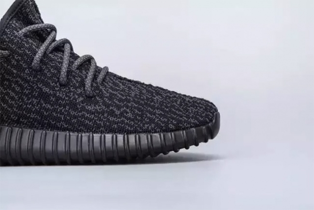 adidas yeezy 350 boost "pirate black" 实物开箱