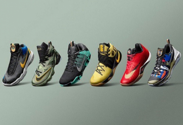nike basketball 2016 六款全明星配色亮相