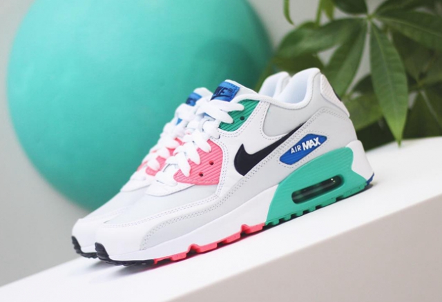耐克max90所有配色,耐克max 夏日清爽配色!nike air max 90 "watermelon" 现已登场