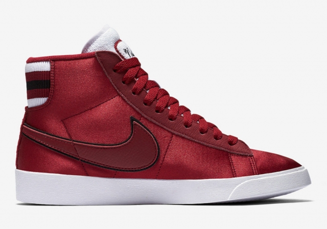 丝绸家族新成员!nike blazer mid satin "red crush"