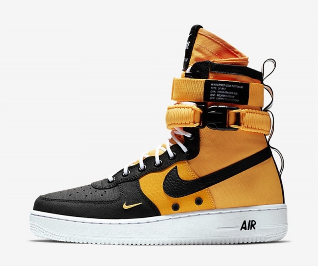 警戒线注意!nike sf-af1 高帮全新配色将于本周发售