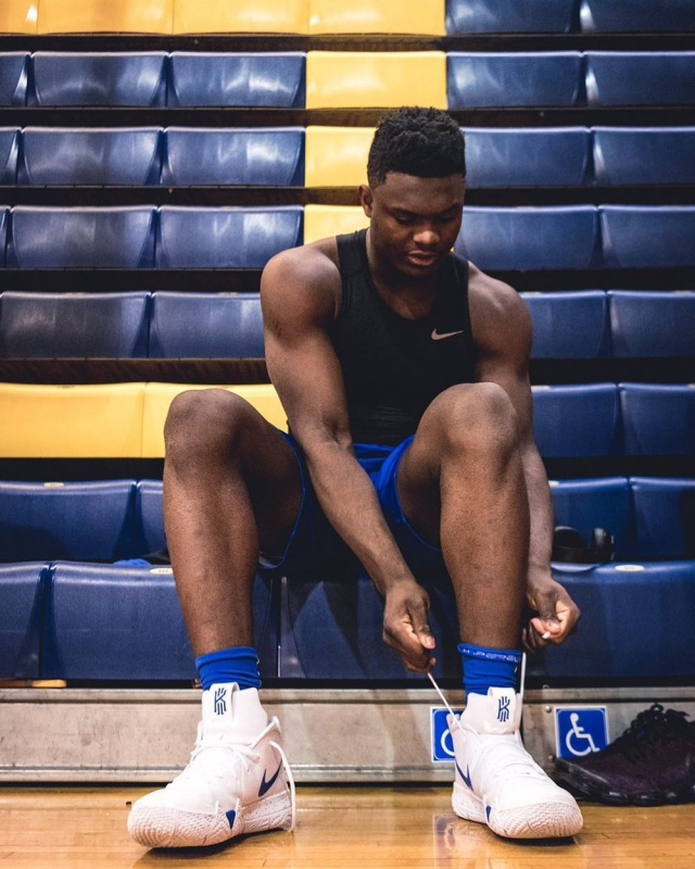 zion williamson – nike kyrie   pe