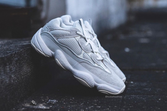 yeezy 500 首发配色的亲兄弟!"bone white" 实物首次曝光