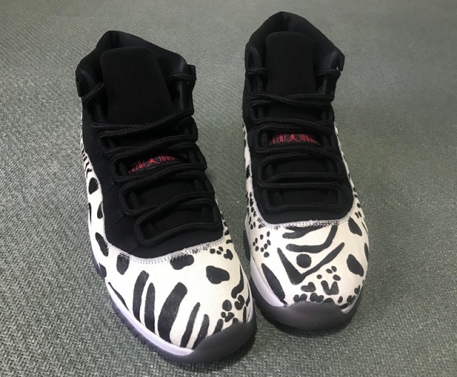 全新「兽纹」aj11 最新实物曝光!
