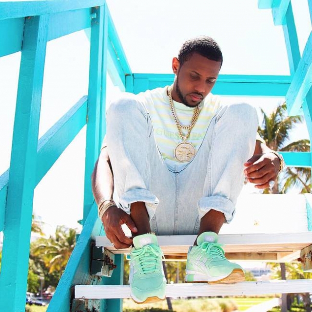 fabolous – asics gt-ii "green ash"