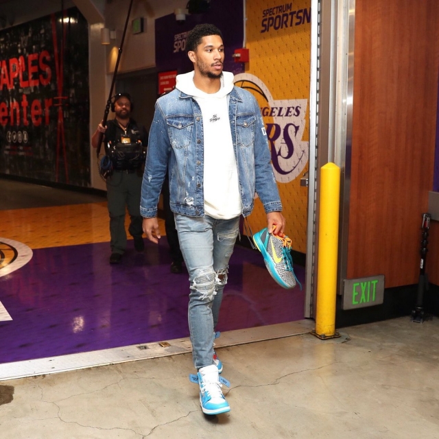 josh hart – off-white x air jordan   "unc"