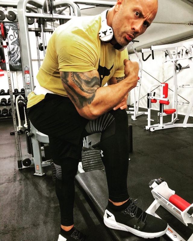 the rock – under armour project rock