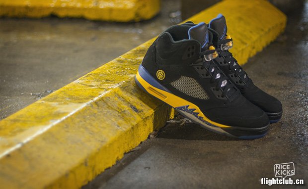 ... 上海 136027-089 AIR JORDAN 5 "Shanghai" 高清实物图曝光