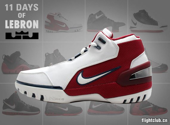 lbj  Nike LeBron 系列回顾之一：Air Zoom Generation