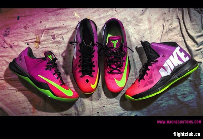 lbj10  Nike LeBron 10 “KingKurial”个性定制鞋款