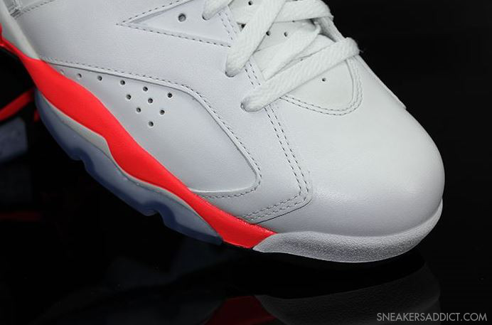 ... 线384664-123 Air Jordan 6 "Infrared/激光红" 高清美图欣赏
