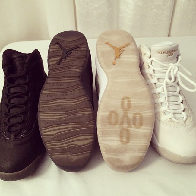 德雷克,展示,Air,Jordan,OVO,Sample,版  德雷克展示 Air Jordan 10/12 OVO Sample 版球鞋