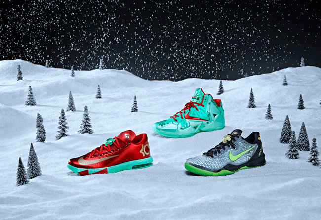 Nike,篮球,系列,2013,圣诞,套装,发布,Nike,  Nike 篮球系列 2013 圣诞套装发布