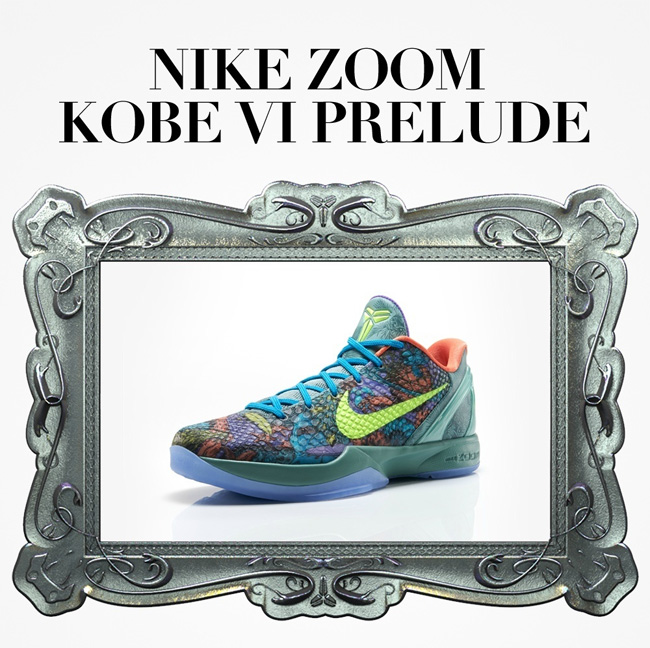 ZK6 Prelude,Prelude Pack,Kobe ZK6 Prelude Nike Zoom Kobe 6 Prelude 发售提醒