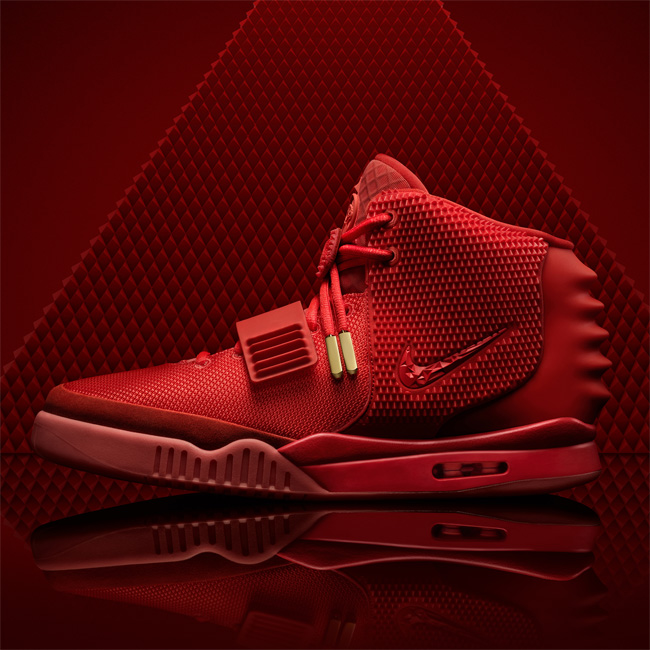 大红椰子,Air Yeezy 2 Red October,5 大红椰子中国发售508214-660 Nike Air Yeezy 2 ＂Red October＂ 中国区突袭发售！