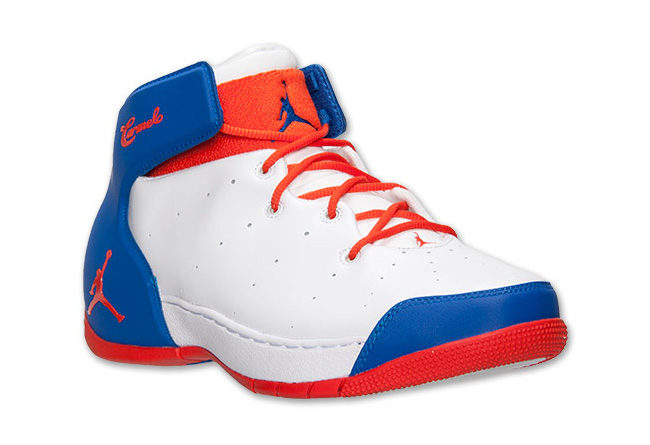 Jordan Melo 1.5,纽约尼克斯,安东尼战靴,63 631310-108 Jordan Melo 1.5 ＂Knicks＂ 尼克斯主场配色即将发售