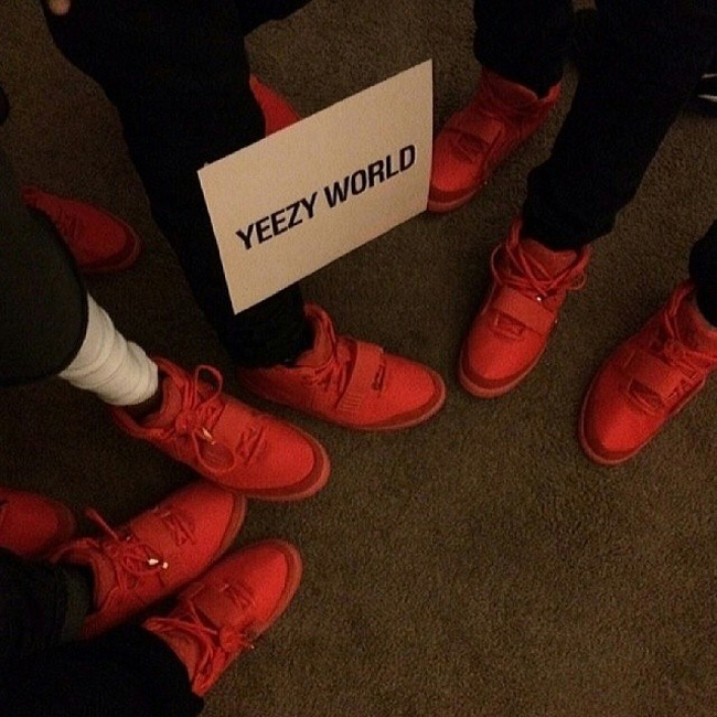 508214-660,yeezy,Red October,侃 红椰子发售Yeezy价格 Kanye West 赠送小伙伴 Nike Air Yeezy 2 Red October