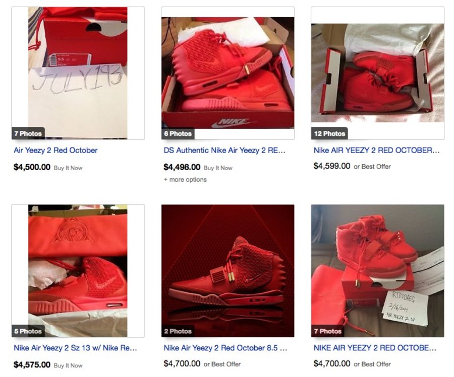 大红椰子发售,Air Yeezy,Red October 大红椰子发售价格市场价格 关于 Nike Air Yeezy 2 ＂Red October＂ 的十个事实