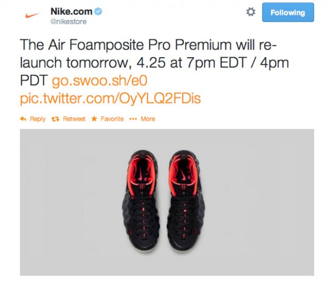 Foamposite,Yeezy,616750-001 椰子泡补货616750-001 美国官网即将发售 Nike Air Foamposite Pro Yeezy
