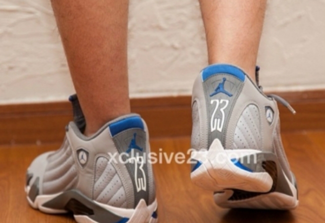 Air,Jordan,Cool,Grey,更,多上,脚,实拍 AJ14酷灰 Air Jordan 14 ＂Cool Grey＂ 更多上脚实拍