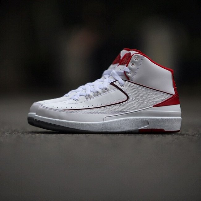 airjordan2varsityred白红配色美图欣赏