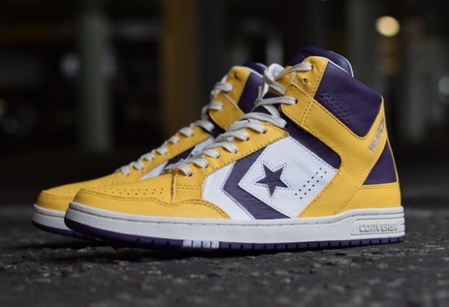 Converse,Weapon,“Los,Angeles  Converse CONS Weapon "Lakers" 高清图赏