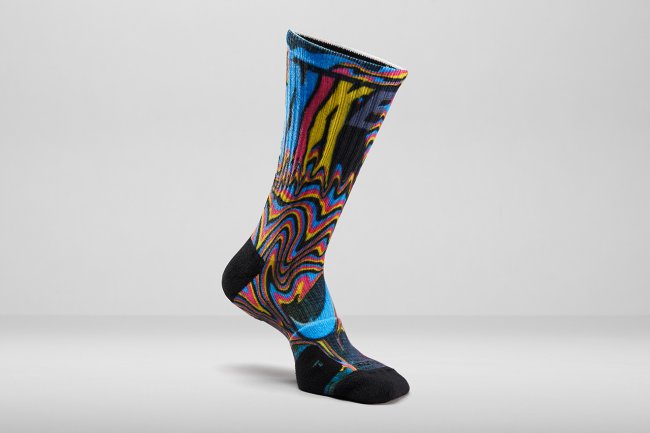 精英袜,Elite Socks 精英袜 Nike 发布 Elite Digital Ink 袜子印刷科技
