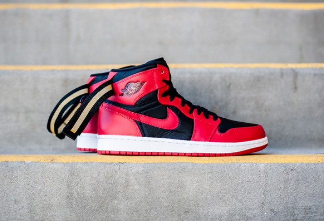 air jordan 1 high strap bred