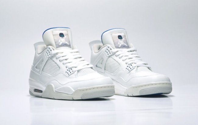 AJ4,Air Jordan 4 AJ4 Air Jordan 4 “ PlayStation 4” 白色版本定制鞋款欣赏