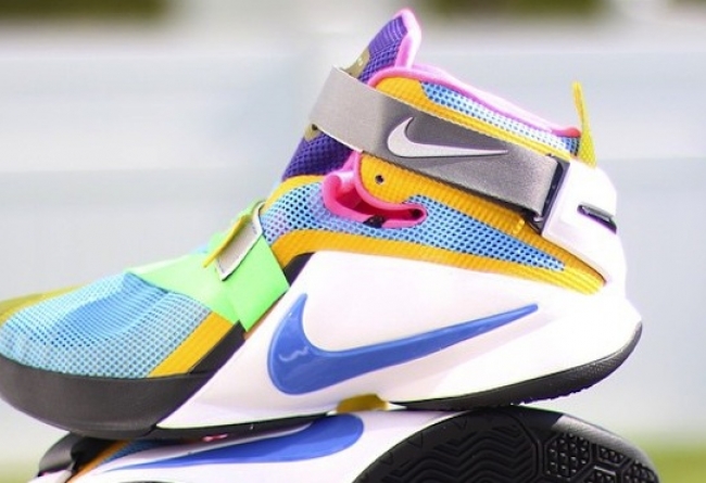 Soldier 9,Nike,士兵9  Nike Soldier 9 “What The LeBron” 双色亮相