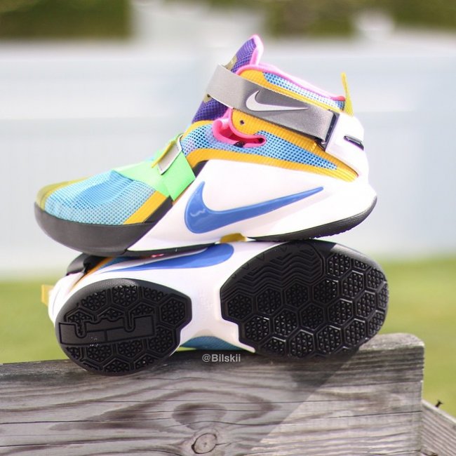 Soldier 9,Nike,士兵9  Nike Soldier 9 “What The LeBron” 双色亮相