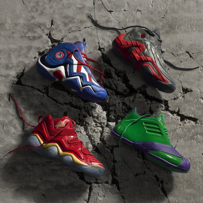 adidas  Marvel x adidas Basketball 复仇者联盟系列鞋款发售信