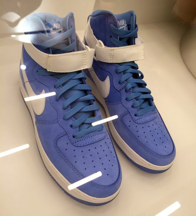 nikeairforce1highog蓝白配色曝光