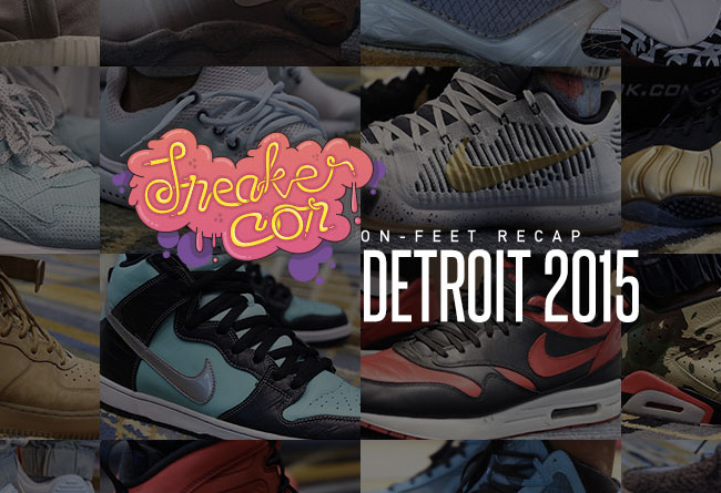 170P,Sneaker,Con,2015,底特律,站,球鞋  Sneaker Con 2015 底特律站球鞋上脚（上）