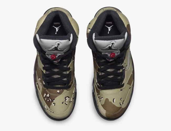 AJ5,Air Jordan 5,Supreme AJ5联名 中国区 NikeLab 带来 Supreme x Air Jordan 5 预告