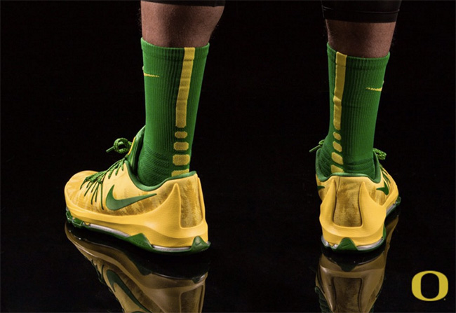 KD8,Nike  Nike KD8 PE “Oregon Ducks” 鸭队配色亮相
