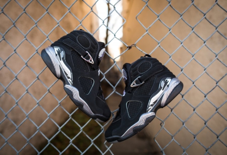 305381-003,AJ8,Air Jordan 8 305381-003AJ8黑银 Air Jordan 8 “Chrome” 中国区发售信息