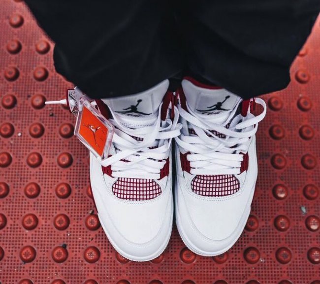 4 308497-106aj4 2016 第一弹,air jordan 4 "alternate "89" 上脚美