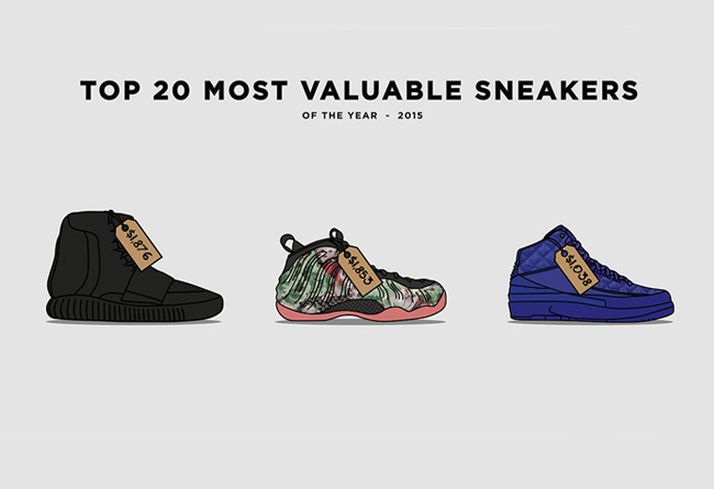 Sneaker  年度最贵和最揽金鞋款浮出水面