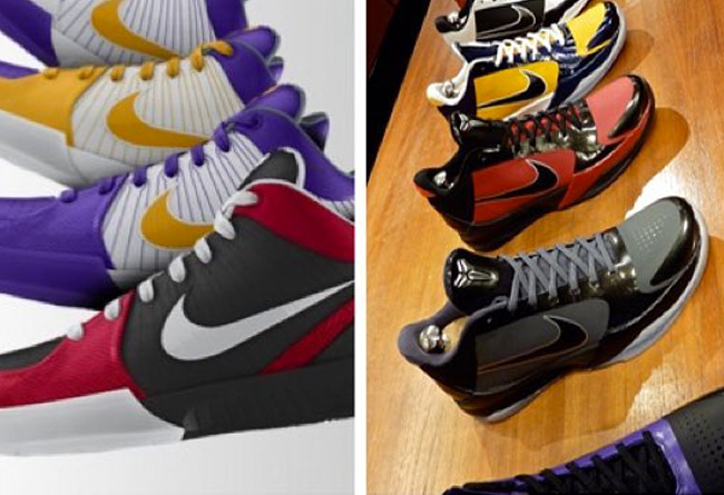 Kobe,Nike 科比球鞋复刻2016 传言 Nike Kobe 历代系列将通过 NIKEiD 复刻回归