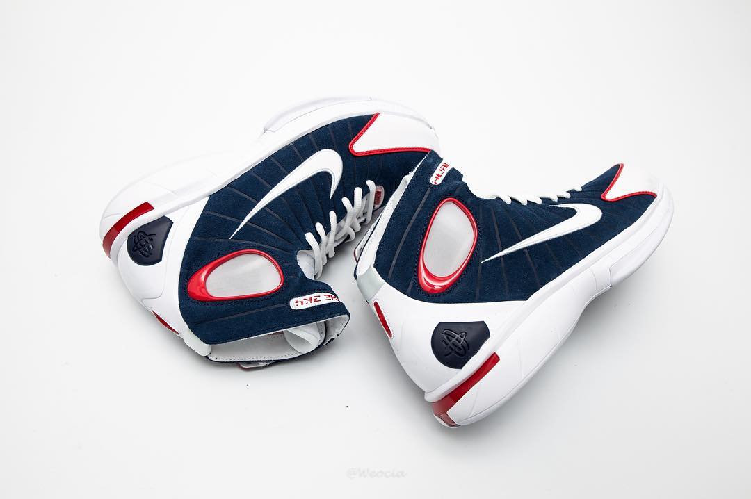 nike air zoom huarache 2k4"usa 美图近赏 308475-400 球鞋资讯