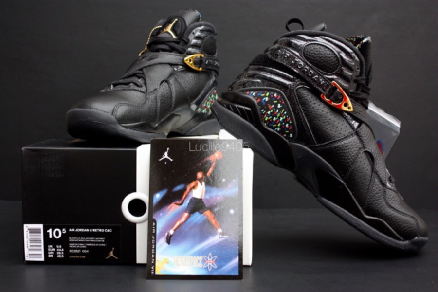 AJ8,Air Jordan 8 832821-004、832821-030 下月发售，Air Jordan 8 冠军套装带来非凡的华丽视觉