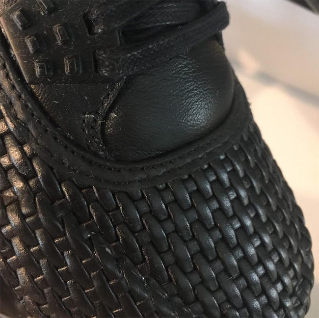 AJ4,Air Jordan 4 AJ4 皮革编织，Air Jordan 4 Premium “Black Woven” 首次曝光