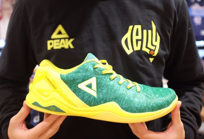 Delly 1,PEAK  德拉维多瓦首款签名战靴 PEAK Delly 1 正式亮相！