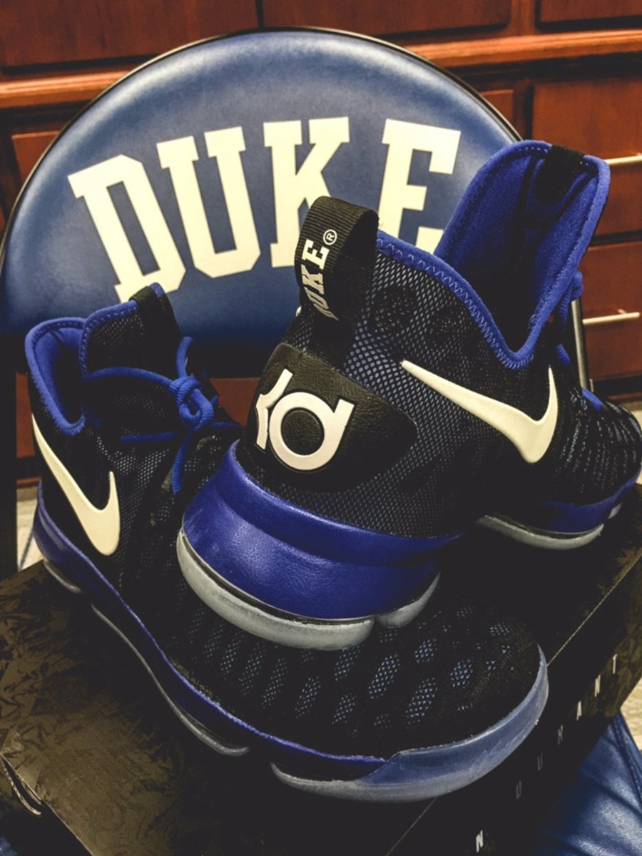 Nike,KD 9,DUKE  鞋提亮了，杜克大学网晒蓝魔配色 KD 9