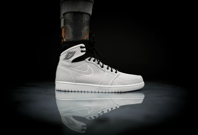 AJ1,Air Jordan 1,844700-050  黑白双色，Air Jordan 1 Ultra High 上脚效果展示