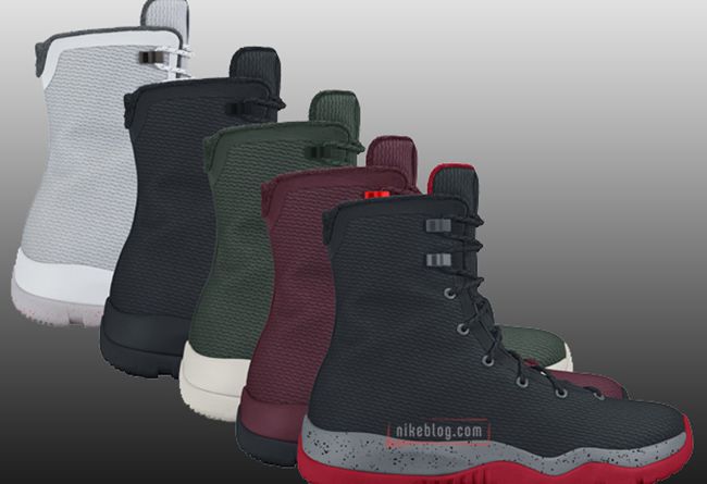 Air Jordan,AJ,Future  高靴机能，Jordan Future Boot 多色预览