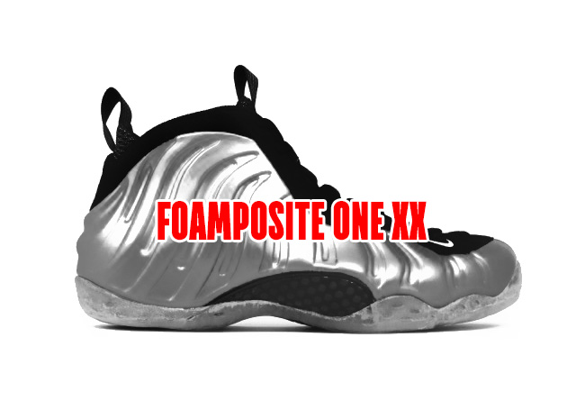 Foamposite One,Foamposite,Nike  二十周年配色 Nike Air Foamposite One XX 将在明年发售！