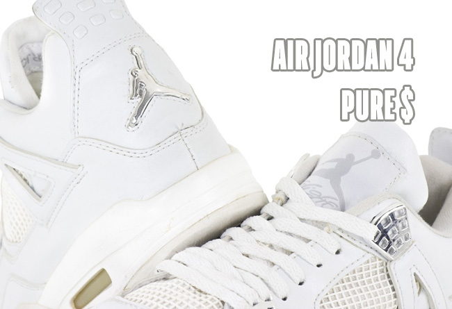 308497-100,AJ4,Air Jordan 4 308497-100AJ4 纯白 Air Jordan 4 Retro “Pure Money” 明年 6 月发售