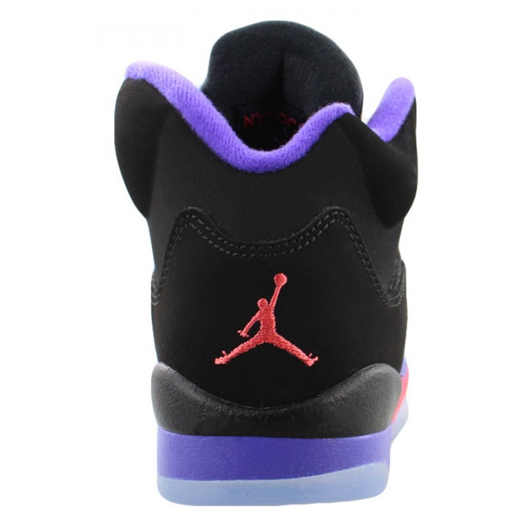 AJ5,Air Jordan 5,440893-017  亮眼小黑鞋！Air Jordan 5 GS “Raptors” 近照释出